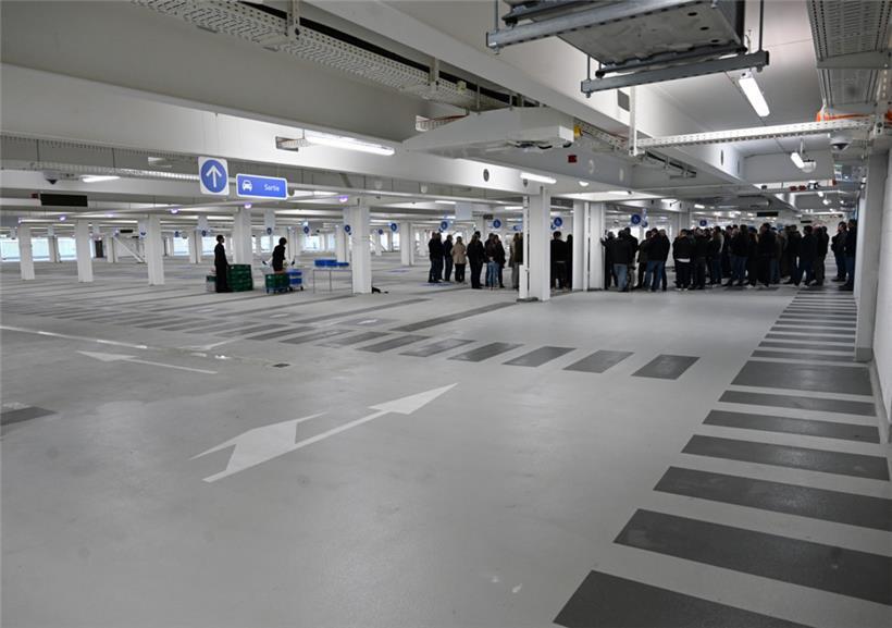 Das Interesse an der Eröffnung war groß
