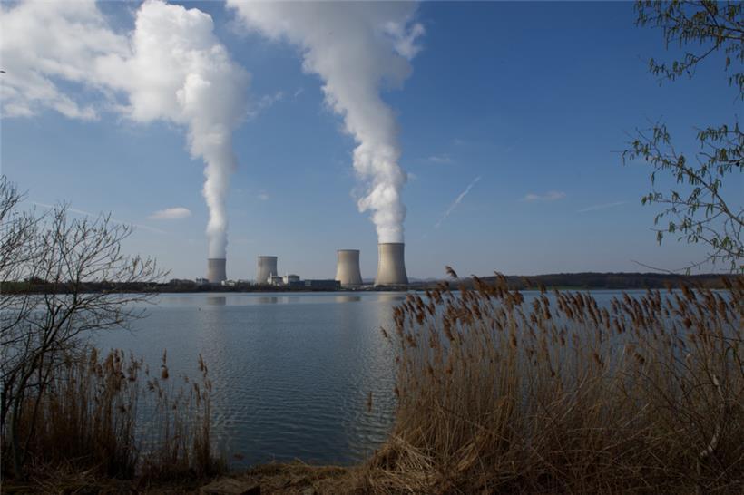 Das Kernkraftwerk Cattenom hat Block 1 für Wartungsarbeiten vom Netz genommen
