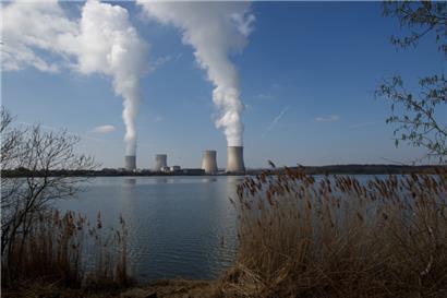 Das Kernkraftwerk Cattenom hat Block 1 für Wartungsarbeiten vom Netz genommen
