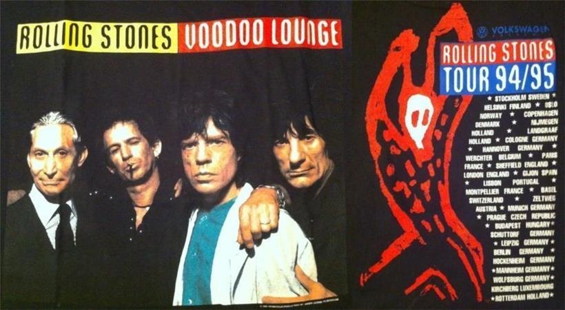 Das Kirchberger Konzert war eines der letzten der Voodoo Lounge Tour 
