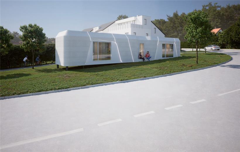 Das Kleinhaus ist in verschiedene Module aufgeteilt
