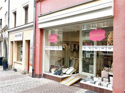 Kopplabunz-Skulptur in Grevenmacher vor dem Verschwinden aus dem Stadtbild