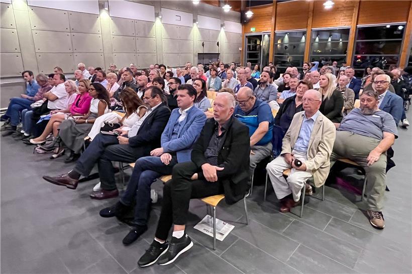 Das Kulturzentrum in Ellingen war gut gefüllt