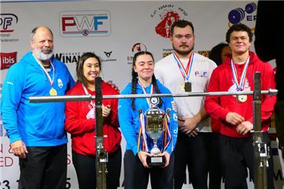 Das Luxemburger Equipped-Team: (v.l.) Mark Notschaele, Najia Bennaoui, Emma Weydert, Philippe Parage und Ben Feiereisen
