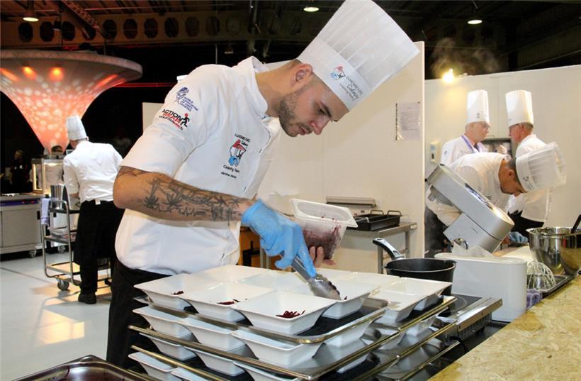 Das Luxemburger Team beim „Villeroy & Boch Culinary World Cup“