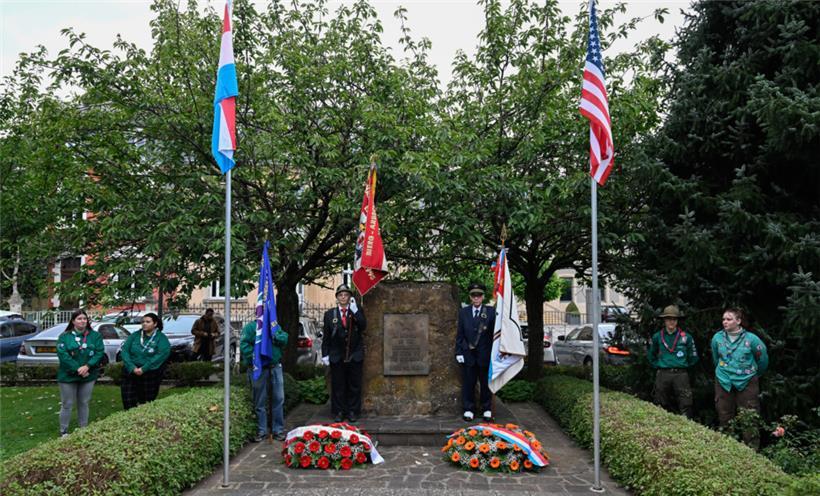 Das „Mémorial américain“ in der rue de Luxembourg