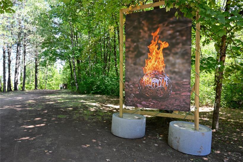 Das Minetter Erbe ist auf dem Pfad sehr präsent