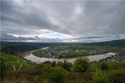 Das Moseldorf Piesport in Rheinland-Pfalz

