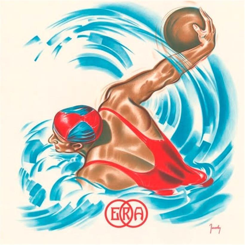 Das Motiv von Künstler Jean Jacoby zierte lange die Vereinsfahne