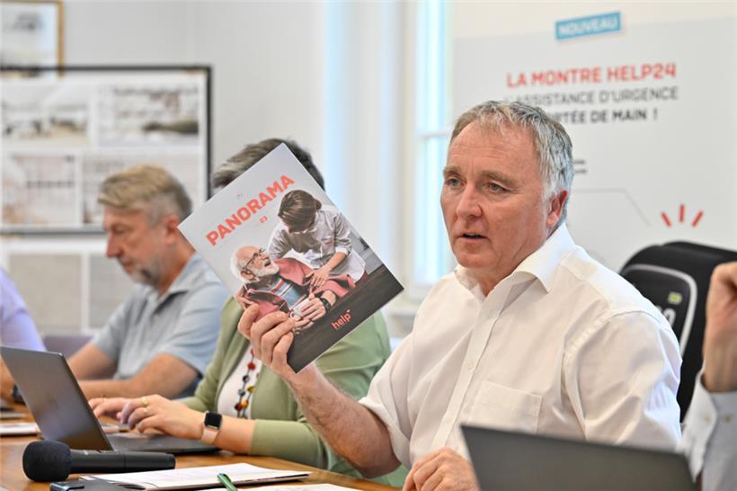 Das Netzwerk Help war 2023 sehr aktiv, betont Verwaltungsratspräsident Paul Bach
