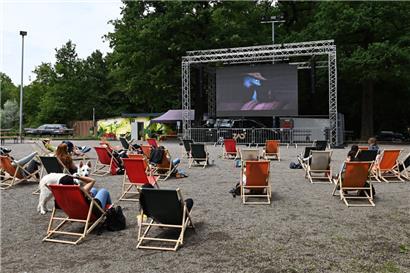 Das Open-Air-Kino 2022 im „Clair-Chêne-Bësch“ litt unter schlechtem Wetter
