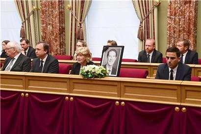 Das Parlament hat dem vor Kurzem gestorbenen DP-Politiker Eugène Berger Respekt gezollt
