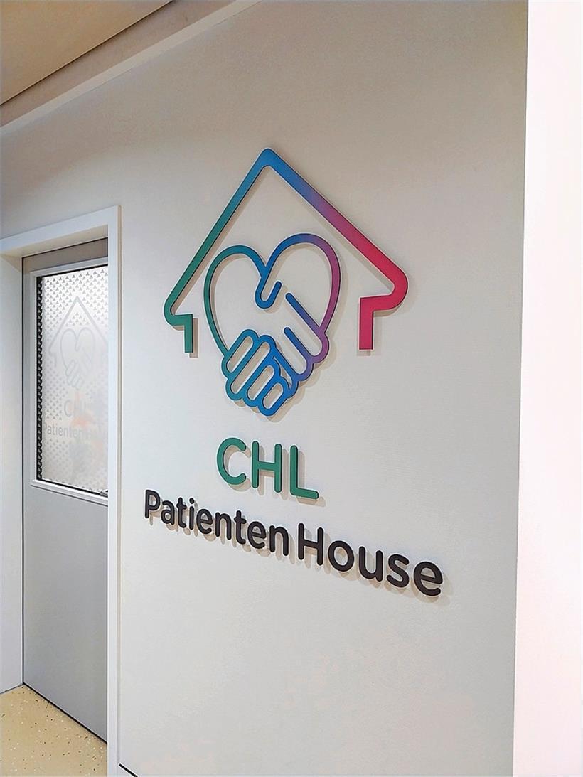 Das „PatientenHouse“ befindet sich im Erdgeschoss des „Centre hospitalier“

