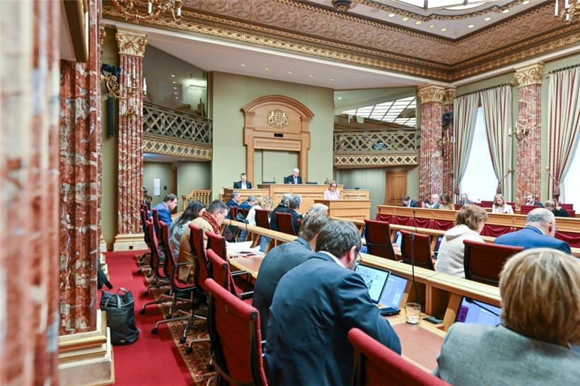 Das Plenum der Chamber bei einer Sitzung im April
