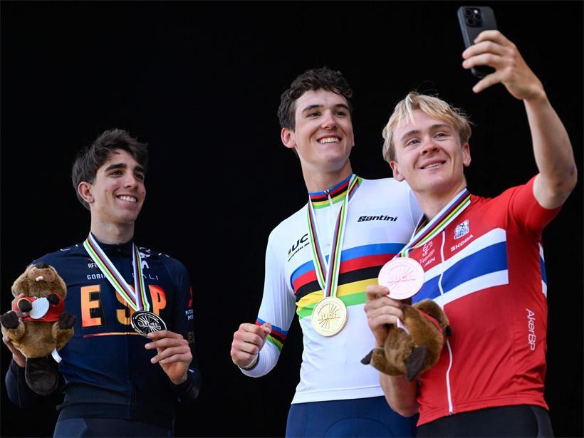 Das Podium bei den U23