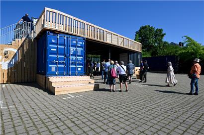 Das Pop-up-Dorf in Bergem ist Beitrag der Gemeinde Monnerich für Esch2022. Geselligkeit, Kreativität und Nachhaltigkeit sind Stichwörter im Programm, das am 24. August beginnen wird.
