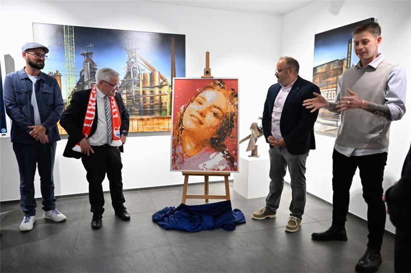 Das Porträt von Künstler Raphael Gindt