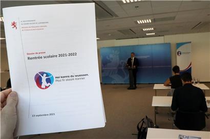 Das Pressedossier zur „Rentrée“ hat 18 Seiten. Bildungsminister Claude Meisch stellte am Montag sowohl Vorhaben für dieses Schuljahr als auch jene für die restliche Legislaturperiode vor.
