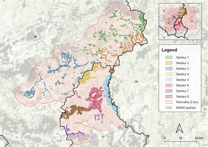 Das Projekt „LIFE ArdennÉislek“ soll Natura2000-Habitate grenzüberschreitend miteinander vernetzen
