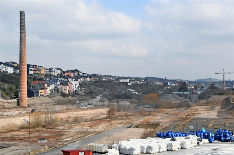 Das Projekt „Wunne mat der Wooltz“ wurde abseits der grünen Wiese realisiert – nämlich auf dieser Industriebrache in Wiltz (Archivbild)
