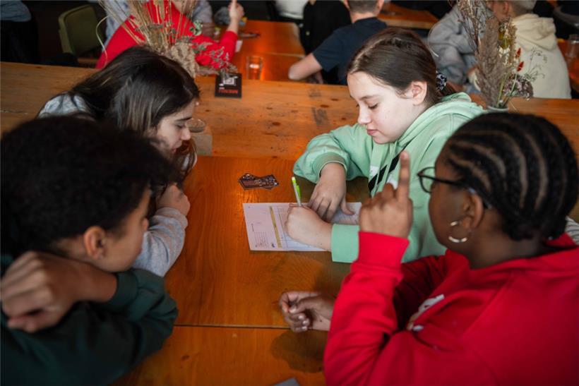 Das Ratespiel hat die Aufmerksamkeit der Schülerinnen und Schüler auf Wissenschaftlerinnen wie die Physikerin Marie Curie gelenkt
