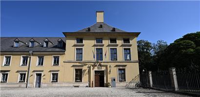 Das Rathaus in Bettemburg
