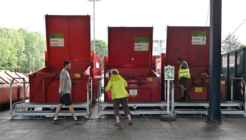 Das Recylingcenter Sivec setzt auch auf eine Reduzierung des nicht wiederverwertbaren Abfalls
