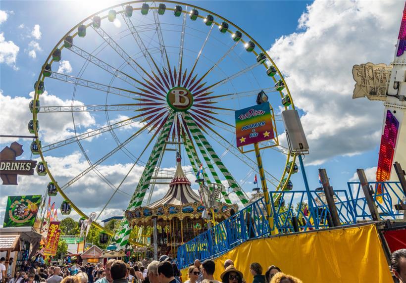 Das Riesenrad ist natürlich nicht von der Fouer wegzudenken
