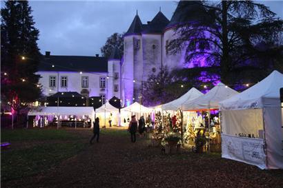 Das Sanemer Schloss bot die passende festliche Kulisse für die aufkommenden Wintergefühle
