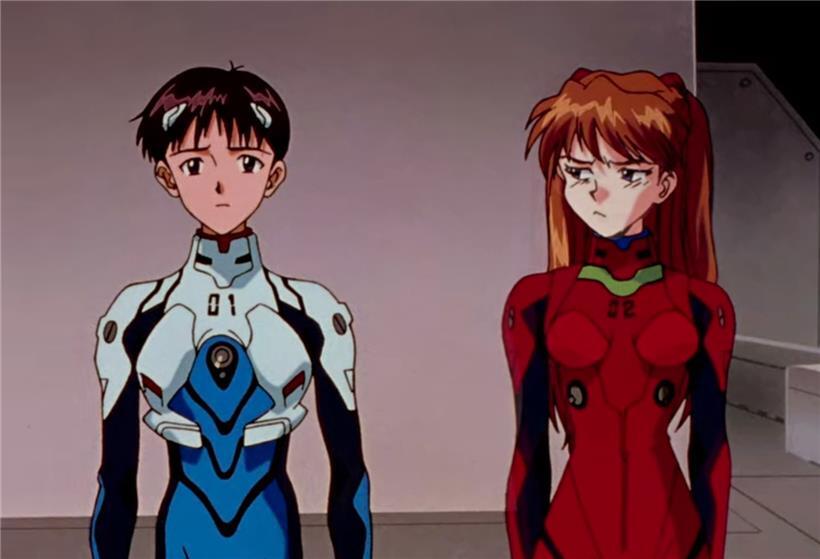 Das Schicksal der Menschheit ruht auf den Schultern von Shinji und Asuka
