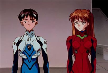 Das Schicksal der Menschheit ruht auf den Schultern von Shinji und Asuka

