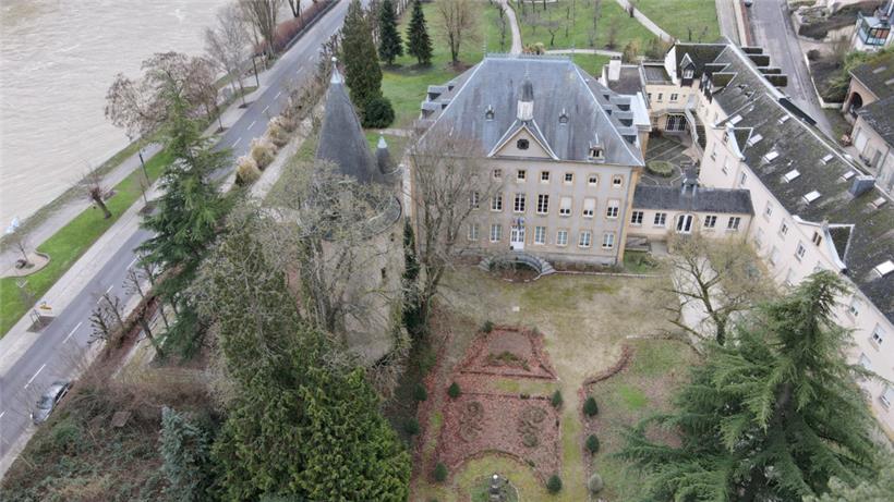 Das Schloss kann als Ganzes oder in Teilen gemietet werden
