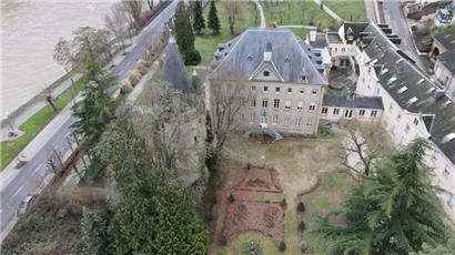 Das Schloss kann als Ganzes oder in Teilen gemietet werden
