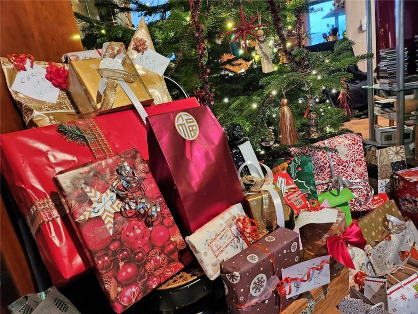 Das Tageblatt-Geschenkpapier kam in manchen Familien gerade recht