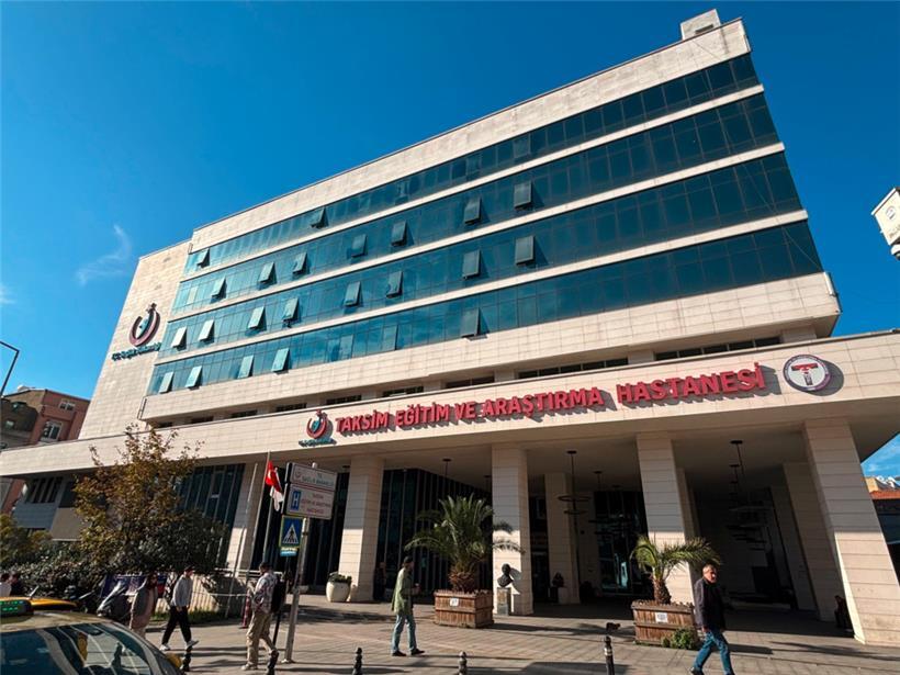 Das Taksim-Krankenhaus in Istanbul
