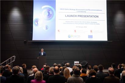 Das Thema Weiterbildung zieht viele Zuhörer an
