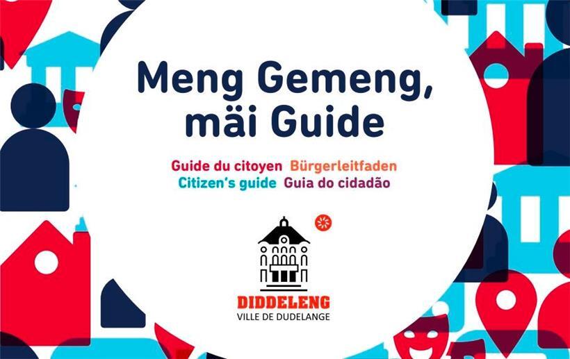 Das Titelbild der Präsentation des neuen Düdelinger Leitfadens
