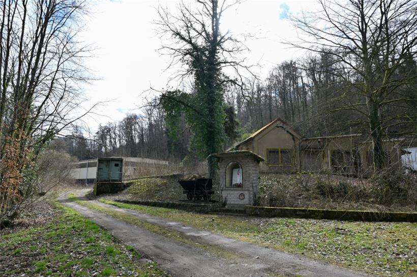 Das Trax-Gelände: Im Hintergrund die große ehemalige Produktionshalle
