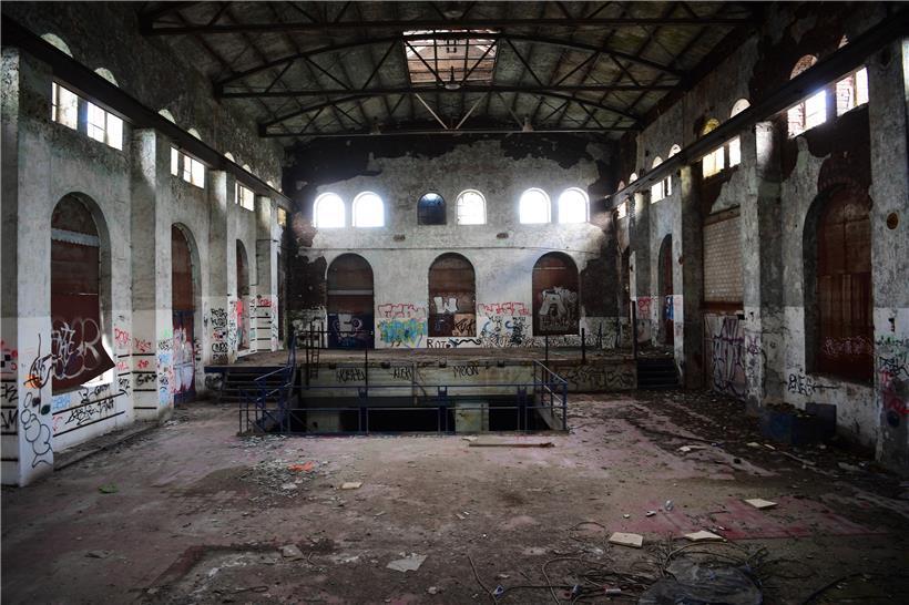 Das Turbinenwerk, ein imposanter Bau. Vor vielen Jahren wurde darüber diskutiert...