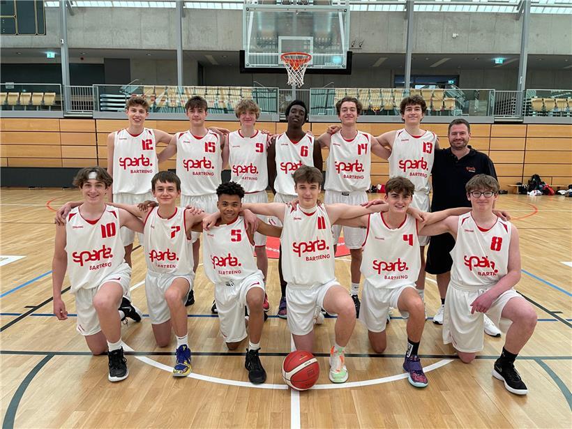 Das U16-Team der Sparta Bartringen
