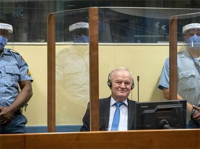 Das Urteil gegen Ratko Mladic wurde 2021 in einem Prozess bestätigt