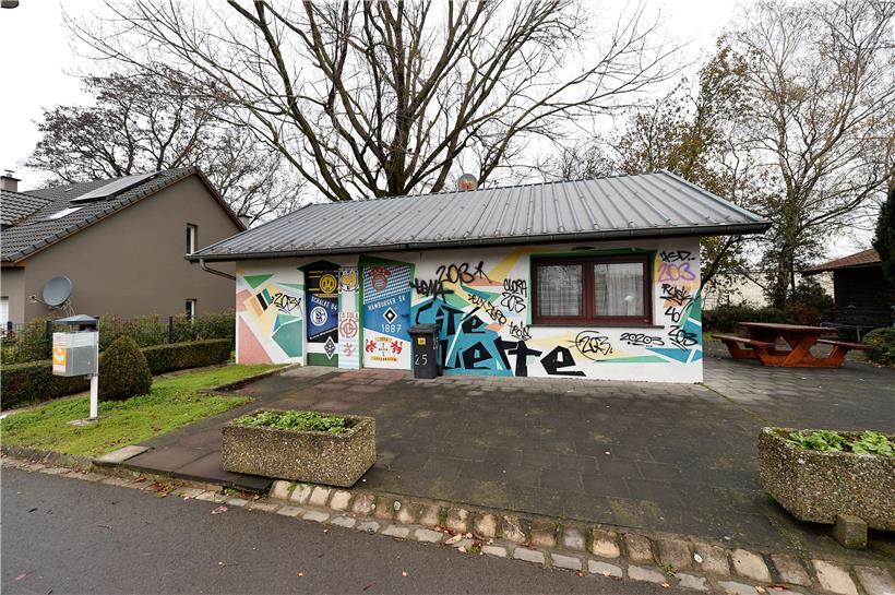 Das Vereinsheim entstand in Eigenregie