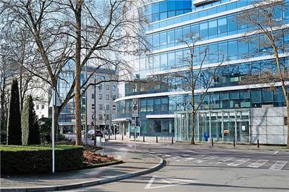 Das Verwaltungsgebäude der Stadt an der „Rocade“ ist zu klein geworden
