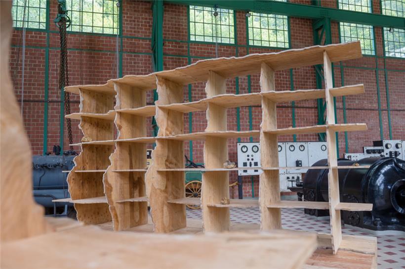 Das Werk des Künstlers beschäftigt sich sich vor allem mit den Kräften der Natur