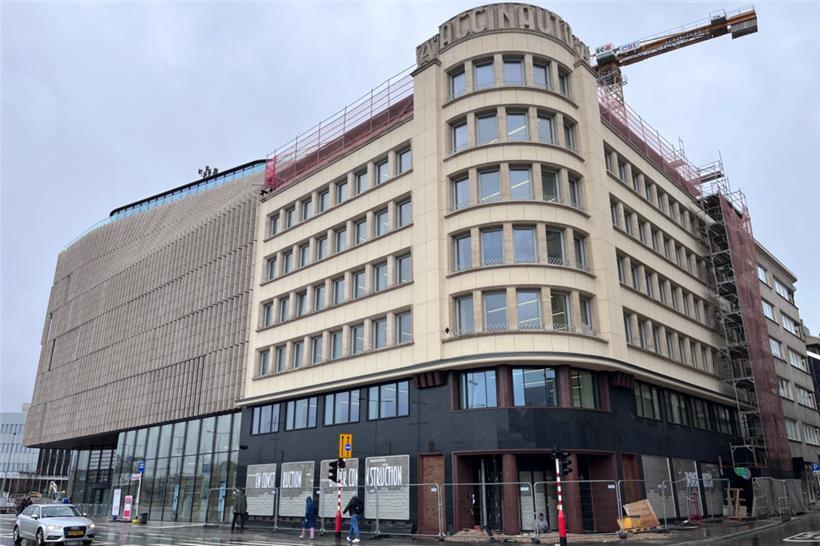 Das alte Accinauto-Haus wurde in das neue Gebäude integriert