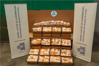 Das am Flughafen sichergestellte Kokain wurde am vergangenen Donnerstag vernichtet
