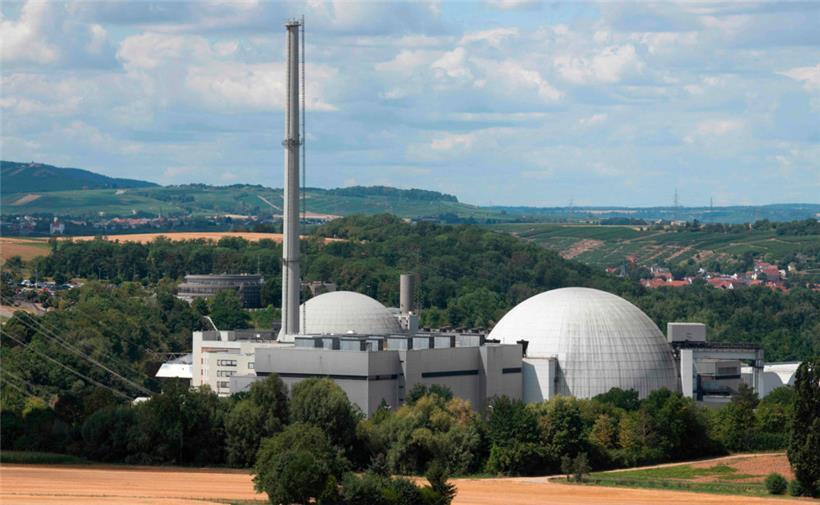 Das deutsche Atomkraftwerk Neckarwestheim sollte nur noch bis zum Jahresende Strom liefern
