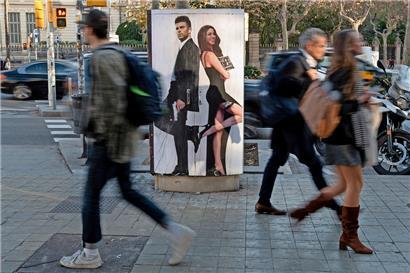 Das ehemalige Traumpaar als Streetart in Barcelona: Der neue Rache-Welthit hat Shakira Millioneneinnahmen beschert
