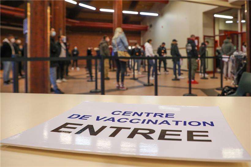 Das erste Impfzentrum, das seine Pforten öffnete, befindet sich in der Victor-Hugo-Halle auf Limpertsberg
