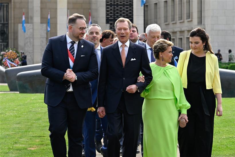 Das großherzogliche Paar besuchte Esch am Vorabend zum Nationalfeiertag

